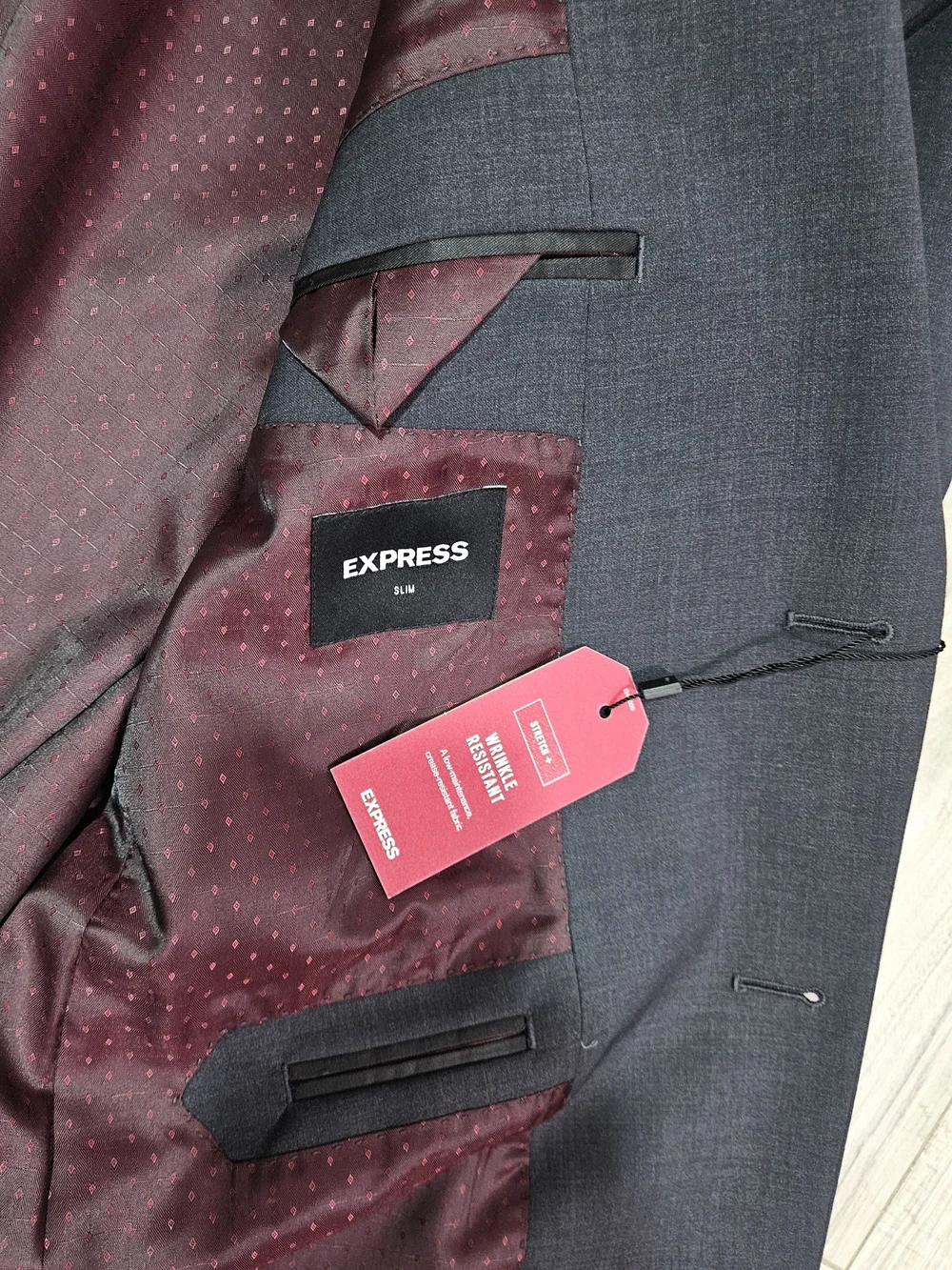 Express tailored suit